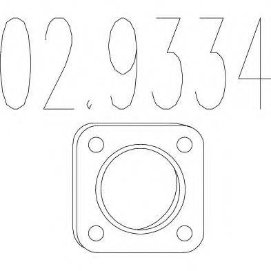 Прокладка, труба выхлопного газа