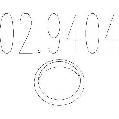 Уплотнительное кольцо, труба выхлопного газа