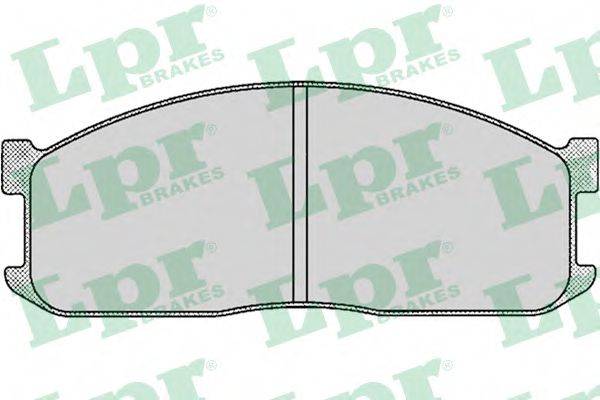Комплект тормозных колодок, дисковый тормоз