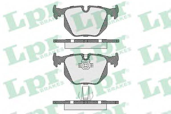 Комплект тормозных колодок, дисковый тормоз