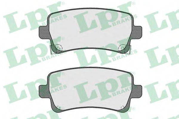 Комплект тормозных колодок, дисковый тормоз