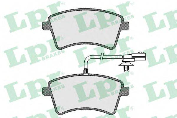 Комплект тормозных колодок, дисковый тормоз