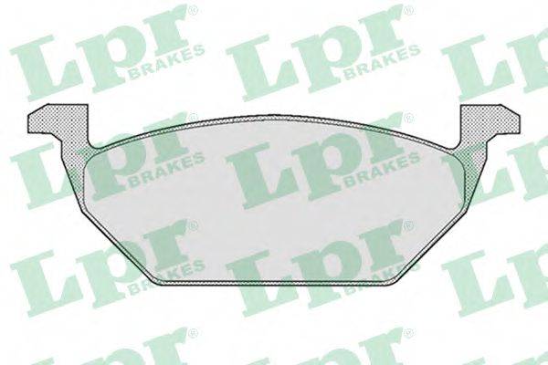 Комплект тормозных колодок, дисковый тормоз