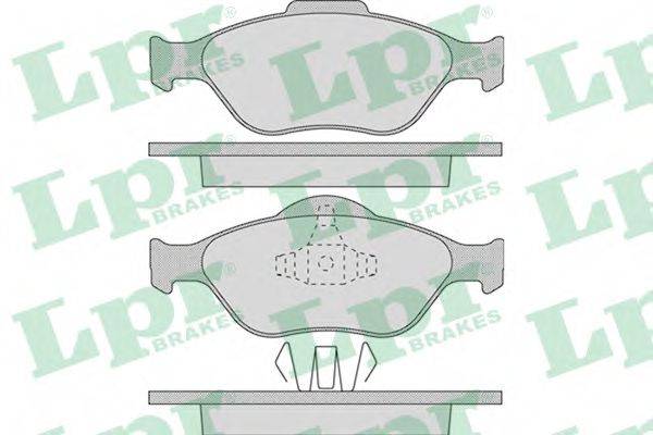 Комплект тормозных колодок, дисковый тормоз