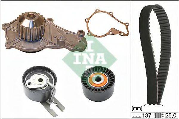 Водяной насос + комплект зубчатого ремня