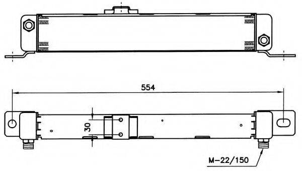масляный радиатор, двигательное масло