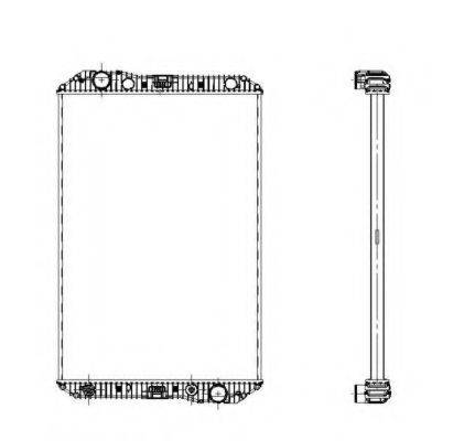 Радиатор, охлаждение двигателя