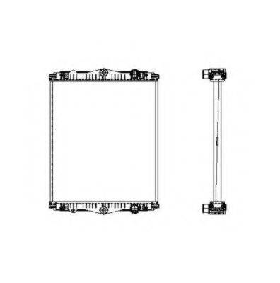 Радиатор, охлаждение двигателя