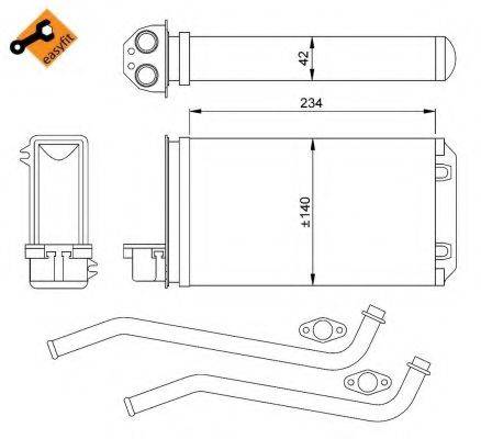 Теплообменник, отопление салона