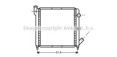 Радиатор, охлаждение двигателя