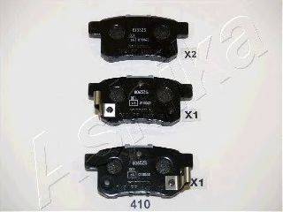 Комплект тормозных колодок, дисковый тормоз