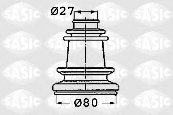 Комплект пылника, приводной вал