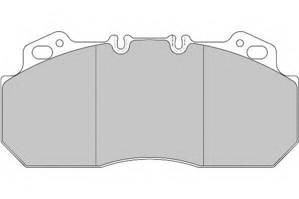 Комплект тормозных колодок, дисковый тормоз
