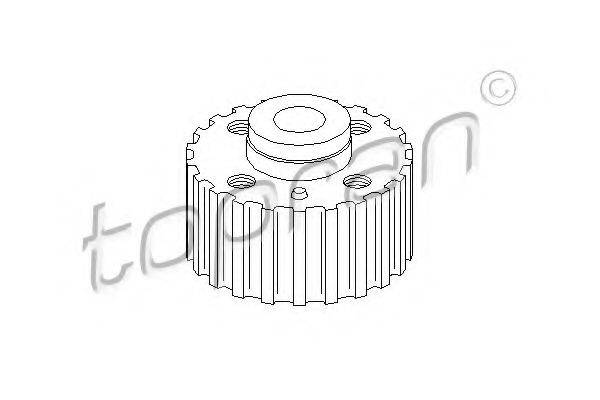 Шестерня, коленчатый вал