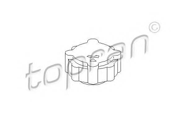 Крышка, резервуар охлаждающей жидкости