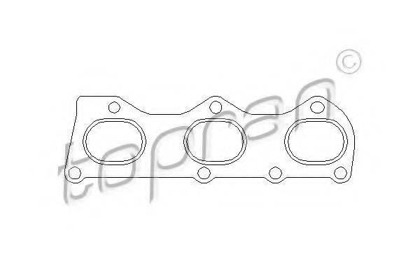Прокладка, выпускной коллектор