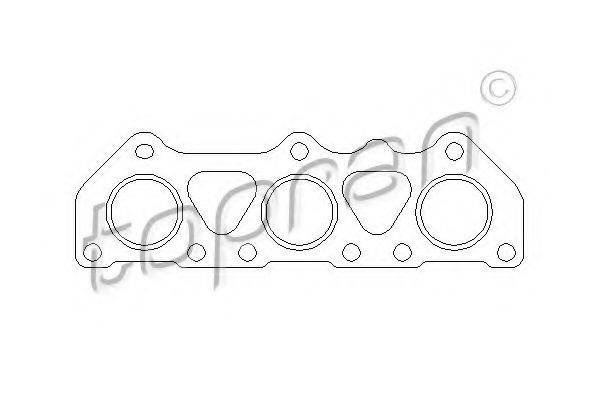 Прокладка, выпускной коллектор