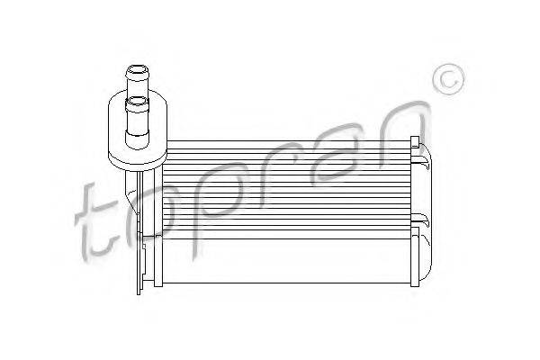Теплообменник, отопление салона