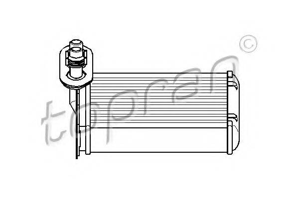 Теплообменник, отопление салона