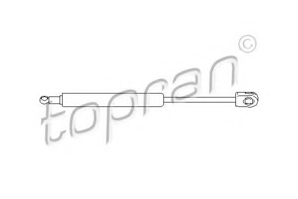 Газовая пружина, крышка багажник