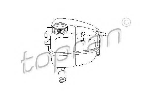 Компенсационный бак, охлаждающая жидкость