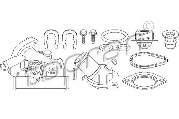 Корпус термостата