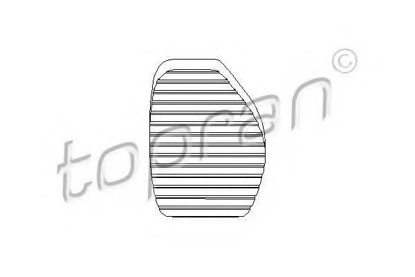 Накладка на педаль, педаль сцепления