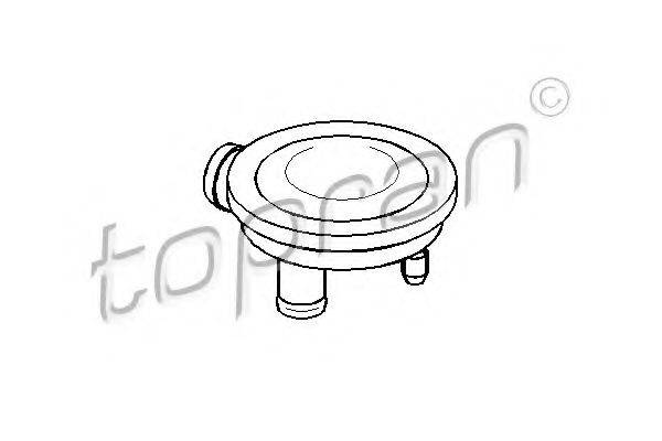 Клапан, отвода воздуха из картера