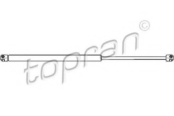 Газовая пружина, крышка багажник