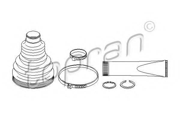 Комплект пылника, приводной вал