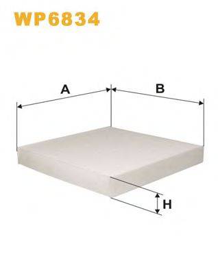 Фильтр, воздух во внутренном пространстве