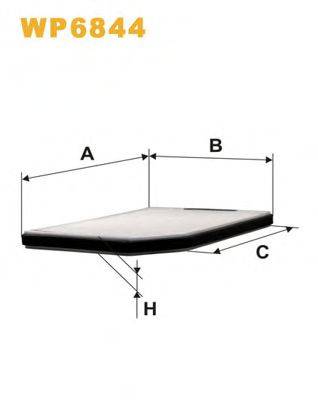 Фильтр, воздух во внутренном пространстве