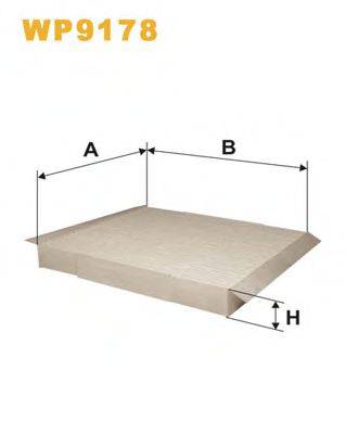 Фильтр, воздух во внутренном пространстве