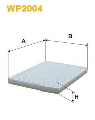 Фильтр, воздух во внутренном пространстве