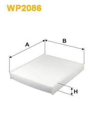 Фильтр, воздух во внутренном пространстве