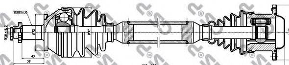 Приводной вал