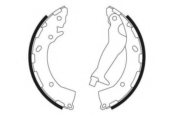 Комплект тормозных колодок