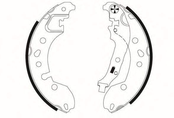 Комплект тормозных колодок