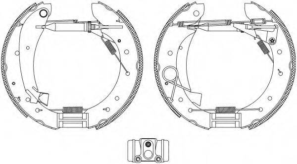 Комплект тормозных колодок