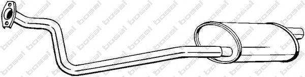 Предглушитель выхлопных газов