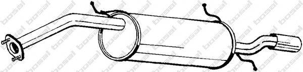 Глушитель выхлопных газов конечный