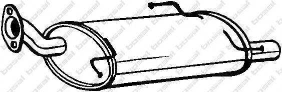 Глушитель выхлопных газов конечный