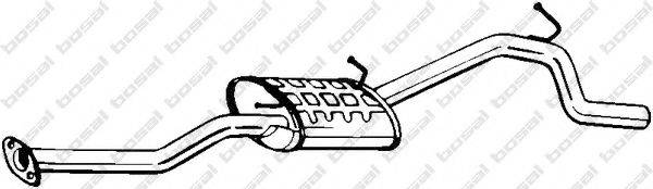 Глушитель выхлопных газов конечный