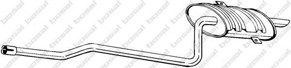 Глушитель выхлопных газов конечный