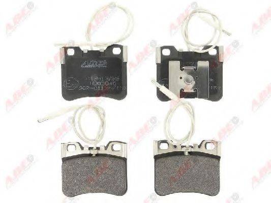 Комплект тормозных колодок, дисковый тормоз