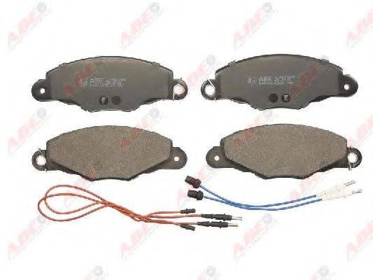 Комплект тормозных колодок, дисковый тормоз