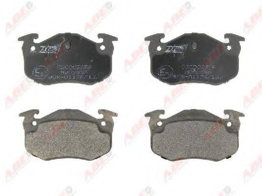 Комплект тормозных колодок, дисковый тормоз