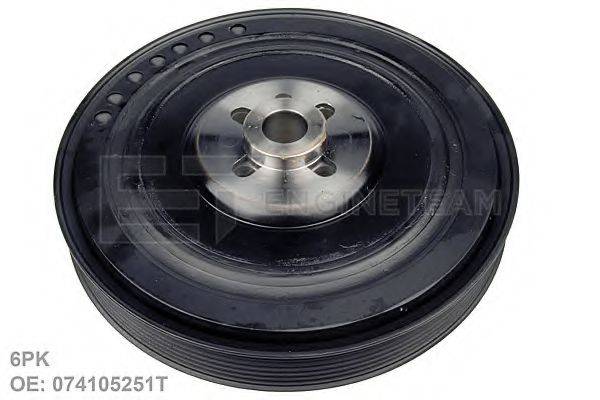 Ременный шкив, коленчатый вал