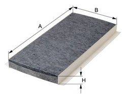 Фильтр, воздух во внутренном пространстве