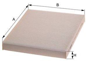 Фильтр, воздух во внутренном пространстве